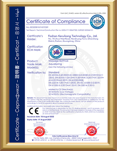 CE-certificate-by-Italy ECM-testing-Lab